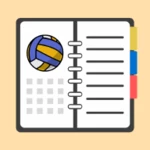 volleyball planner android application logo